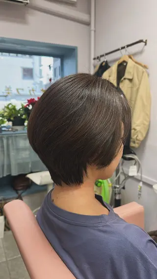 ショート カラー Yoshida Yukoのヘアスタイル