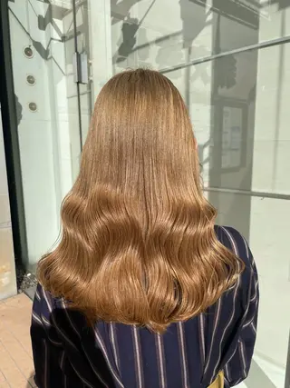 セミロング カラー 🎨透明感モテカラー DAIKI🎨のヘアスタイル