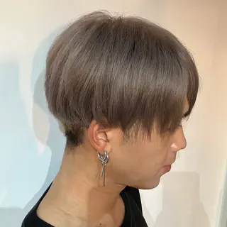 ショート 👑曲がる縮毛矯正 /パーマ👑ショウのヘアスタイル