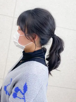 ラクーン-RacCoON-所属・甲斐綾香 /髪質改善/縮毛矯正のヘアスタイル