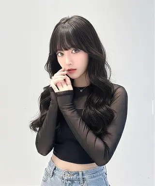 ロング カラー 韓国ヘア/髪質改善 TAKAHIROのヘアスタイル