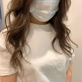 ロング カラー ヘアアレンジ 髪質改善period.所属・いしかわまい🎀 髪質改善特価サロンのヘアスタイル