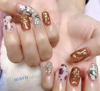 ネイル まるみ ♡のネイルデザイン