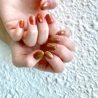 ネイル クレアトゥール華 都賀店所属・三橋 結菜のネイルデザイン