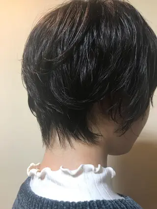 ショート 大木 華のヘアスタイル