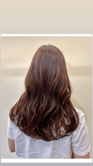 ロング カラー 透明感カラー🦋艶髪 イヴカ💙のヘアスタイル