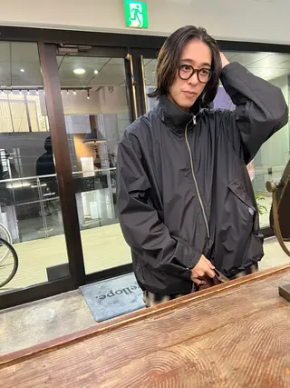 カラー メンズ 千葉 郁也のヘアスタイル