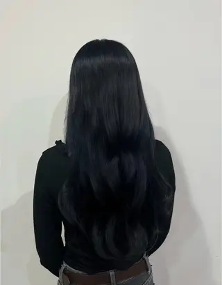 ロング カラー 🎀仙台/艶感カラー /暖色/ありさ🎀のヘアスタイル