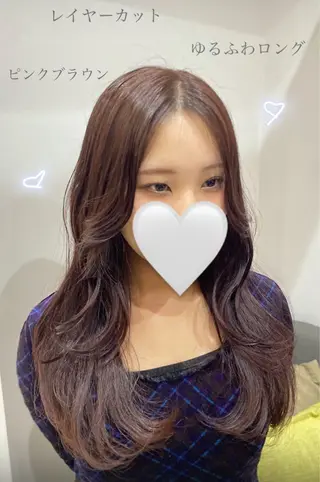 ロング カラー fulam所属・MIKU ／fulamのヘアスタイル