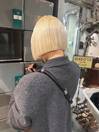 ミディアム カラー パーマ ヘアアレンジ メンズ 心斎橋美容室 Junのヘアスタイル