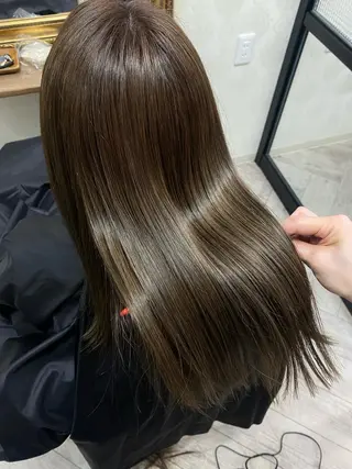 ミディアム ココロ☀️ CLUTCH天王寺店のヘアスタイル