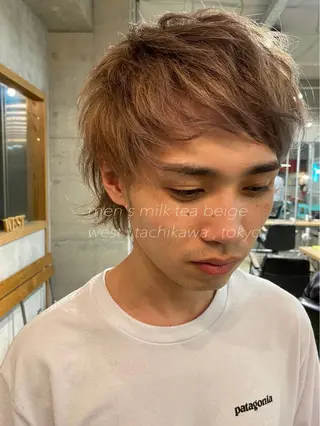 ショート カラー メンズ 竹嶌 健吾のヘアスタイル