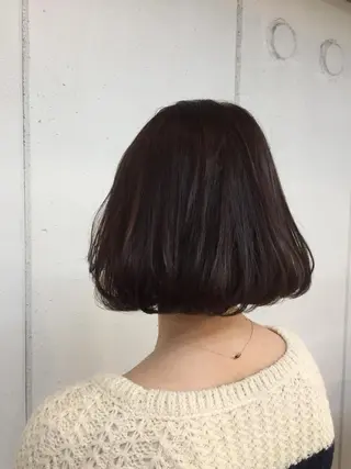 ミディアム アルファ シェリのヘアスタイル