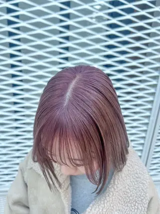 ショート カラー ヘアアレンジ yuka .のヘアスタイル