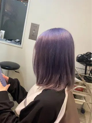 ミディアム カラー AMRITA所属・men'sｶｯﾄ ﾊﾟｰﾏ🫧ｼｵﾝのヘアスタイル