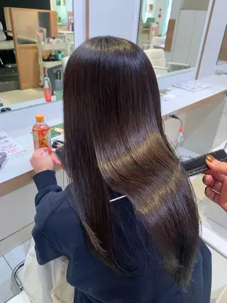 ロング カラー 暖色カラー🌼 rinka🌼のヘアスタイル