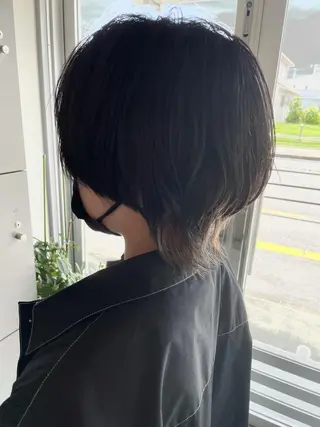 ショート C’LD hair produce /シールドヘア所属・モテ髪/ボブ/ショー ト/アダチフウトのヘアスタイル