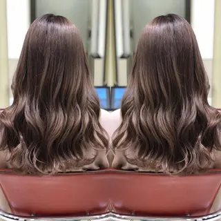 ミディアム Y Uのヘアスタイル