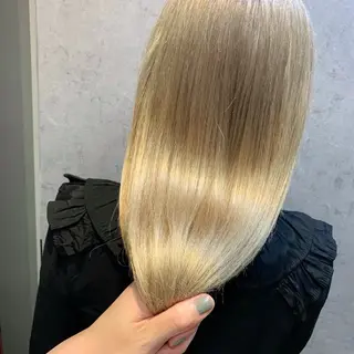 セミロング カラー 🫧似合わせカット 🫧tomo/銀座のヘアスタイル