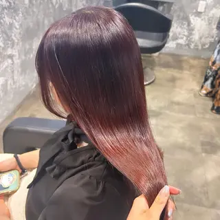 ミディアム IS所属・横浜美容室/透明感 カラー/レイヤーのヘアスタイル