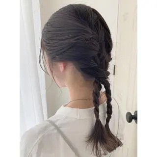 ヘアアレンジ fio マナミのヘアスタイル
