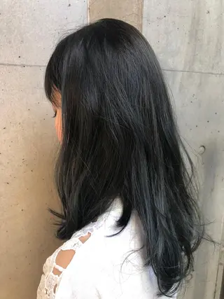 セミロング effect所属・SATO YUKA🌟のヘアスタイル