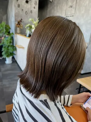 ミディアム 〜tie.hairsalon所属・〜tiehair 小幡のヘアスタイル