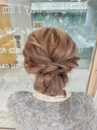 ロング ヘアアレンジ 桜新町/ Mea💫のヘアスタイル