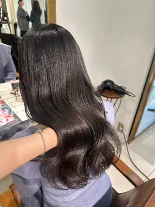 ロング 髪質改善透明感カラー 🤍Nanakoのヘアスタイル