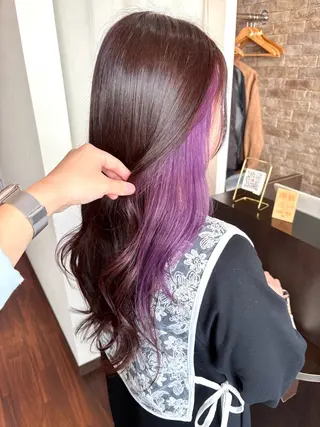 ロング カラー 𝐤𝐲𝐨𝐤𝐚 🌿‬のヘアスタイル