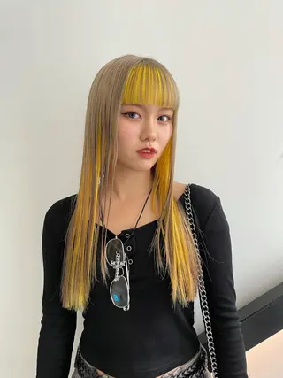 ロング カラー hair&nail ☯️アイリ☯️のネイルデザイン