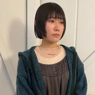 ショート カラー 野村矩樂/パーマ /縮毛矯正のヘアスタイル