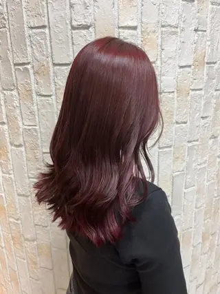 ミディアム 本島 大生のヘアスタイル