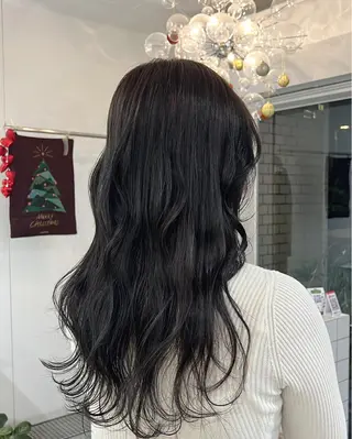 ロング カラー toko / ブリーチなしカラーのヘアスタイル