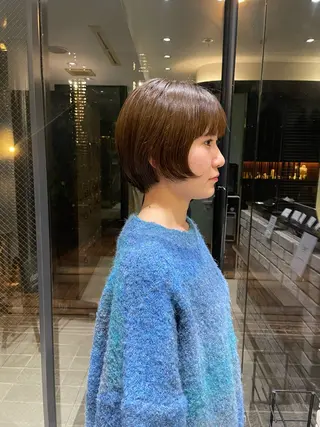 ショート ボブ/ショート 吉田竣のヘアスタイル