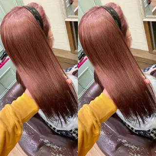 ロング カラー ⭐️横浜ブリーチ特化 美容師　堤涼⭐️のヘアスタイル
