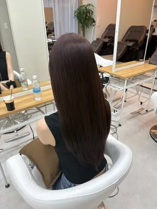 ミディアム カラー 透明感カラー⭐️ Takumaのヘアスタイル