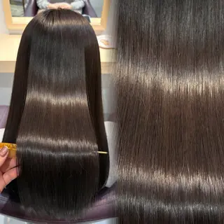 ロング カラー パーマ 透明感/チョコカラー 💍TAMA💍のヘアスタイル