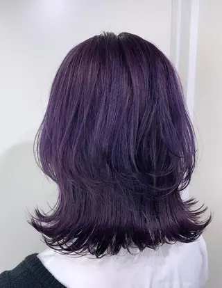 ミディアム 家田 竜のヘアスタイル