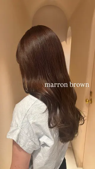 ロング カラー mino🌼🌈 ボブ/透明感カラーのヘアスタイル