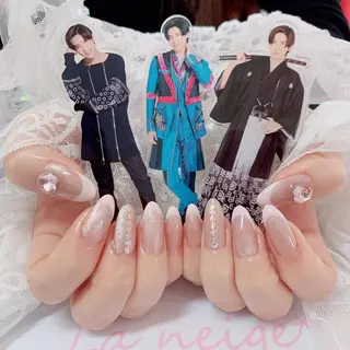 ネイル La neige* yuki 🥯🍑のネイルデザイン