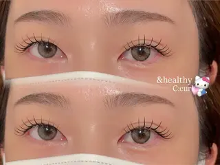 マツエク・マツパ saya/メンズ眉毛 /アンドヘルシーのマツエク・マツパデザイン