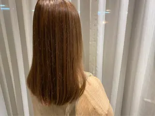 セミロング よしのり genieeのヘアスタイル