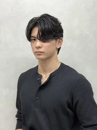 ショート メンズ ROW 札幌のヘアスタイル