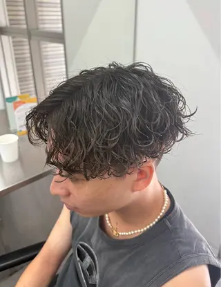 パーマ メンズ 似合わせパーマ🔥 渡邉愛斗のヘアスタイル