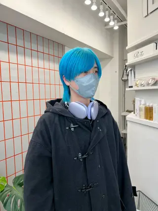 カラー 透明感ハイトーン🐩 渋谷/yumekaのヘアスタイル