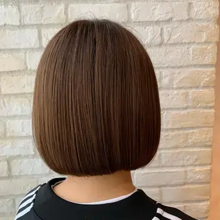 ショート カラー パーマ 🍋似合わせ✖️ ｼｮｰﾄﾍｱ🍋早田のヘアスタイル