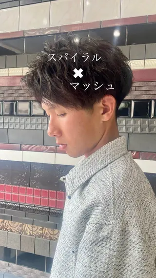 メンズ DESIGN SALON  LIA・デザインサロンリア所属・お悩み/縮毛矯正/ 解決/けんすけ🫧のヘアスタイル