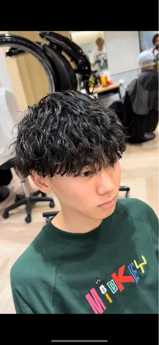 ショート パーマ メンズ RAYS NAGOYA所属・RAYSNAGOYA 雅也のヘアスタイル