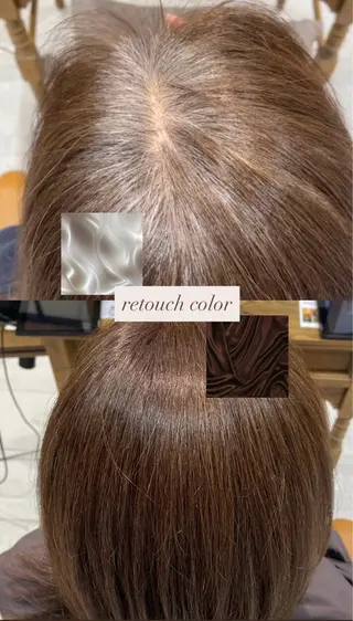 セミロング 🦋艶カラー陽菜 🦋のヘアスタイル